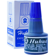 Tus fara ulei pentru stampila, Huhua, cerneala albastra, 30 ML